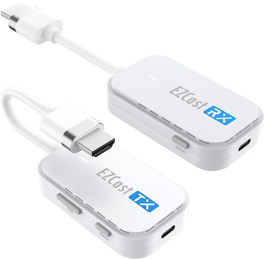 EZCast Pocket Wireless Type C Transmitter and HDMI Receiver