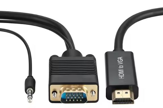 Unique 0.75m HDMI Male to VGA Female Video Adapter Cable