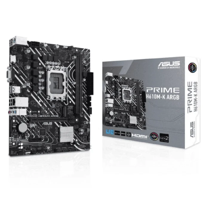 Intel H610 Chipset 12th Gen Core i7 Socket /LGA1700 Micro ATX M/B Ver1.1.