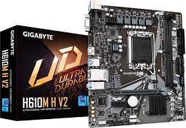 Intel H610 Chipset V2 DDR5 12/13th Gen Core i7 Socket /LGA1700 Micro ATX M/B Rev