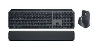 Logitech MX Keys S Combo - Wireless Keyboard and Mouse combo - Slimline - Graphi