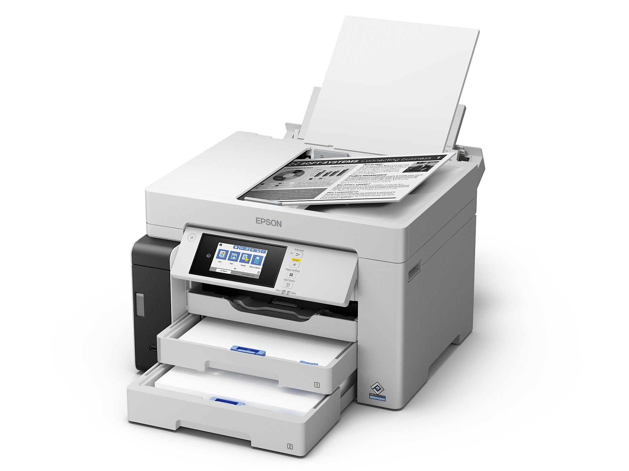 25ppm Mono A3+ Print Scan Copy Fax USB/USBHost Wi-Fi/Wi-FiDirect Ethernet AutoDu