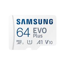 Samsung 64GB EVO Plus microSDXC Memory Card  Read : up to 160MB/s Write : Lower 