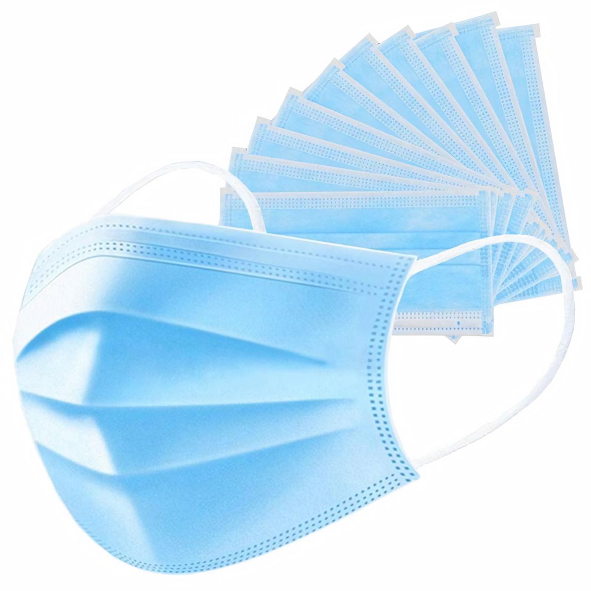 HUIFENG 3-PLY SURGICAL MASK - BAG OF 10
