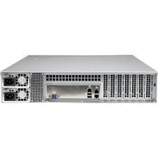 SUPERMICRO CHASSIS - RACK 2U 8X 3.5" HOT-SWAP HDD 600W RPSU - RAIL-KIT EXCLUDED