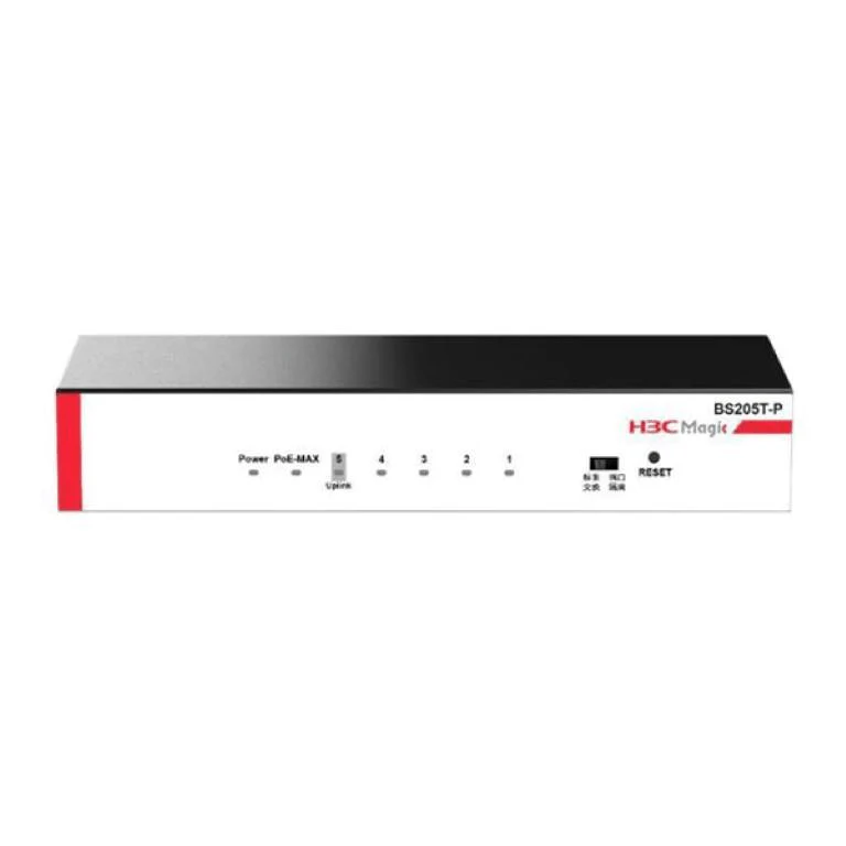 H3C MAGIC BS205T-P 5-PORT ADVANCED GIGABIT POE ETHERNET SWITCH