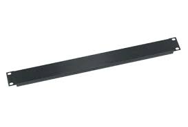 KSTAR 19"" BLANKING PANEL 1U BLACK