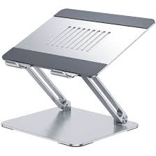 LEKKERMOTION N6 HEIGHT ADJUSTABLE ARM TYPE ALUMINIUM NOTEBOOK STAND - SILVER