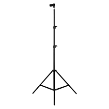 LEKKERMOTION NS-5S MOBILE PHONE ADJUSTABLE PORTABLE TRIPOD WITH BLUETOOTH REMOTE CONTROL - BLACK