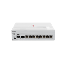 RUIJIE RG-SF2920U-8GT1MS-P 8-PORT GE ALL-OPTICAL POE SWITCH, 1  2.5G UPLINK OPTICAL PORT