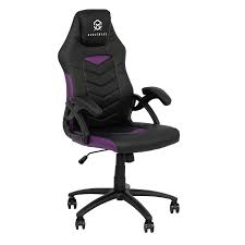 ROGUEWARE GC100 MAINSTREAM GAMING CHAIR - BLACK/PURPLE - UP TO 150KG