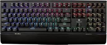 ROGUEWARE GK300 WIRED RGB GAMING MECHANICAL KEYBOARD - BLUE SWITCHES