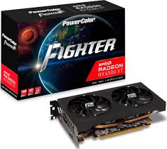 POWERCOLOR AMD RADEON RX6500XT FIGHTER 4GB GDDR6 PCIE GEN4 GAMING GRAPHICS CARD