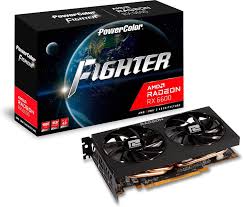 POWERCOLOR AMD RADEON RX6600 FIGHTER 8GB GDDR6 PCIE GEN4 GAMING GRAPHICS CARD