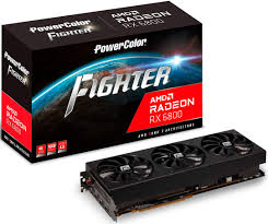 POWERCOLOR AMD RADEON RX6800 FIGHTER 16GB GDDR6 PCIE GEN4 GAMING GRAPHICS CARD