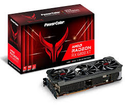 POWERCOLOR AMD RADEON RX6800XT RED DEVIL OC 16GB GDDR6 PCIE GEN4 GAMING GRAPHICS CARD