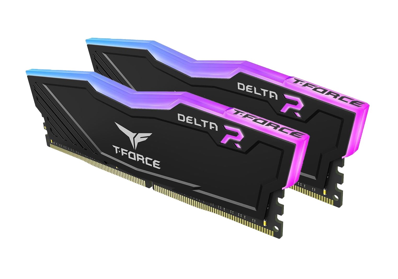 T-FORCE DELTA RGB 16GB KIT (2X 8GB) DDR4-3200 CL16 DIMM 1.35V - BLACK HEATSINK