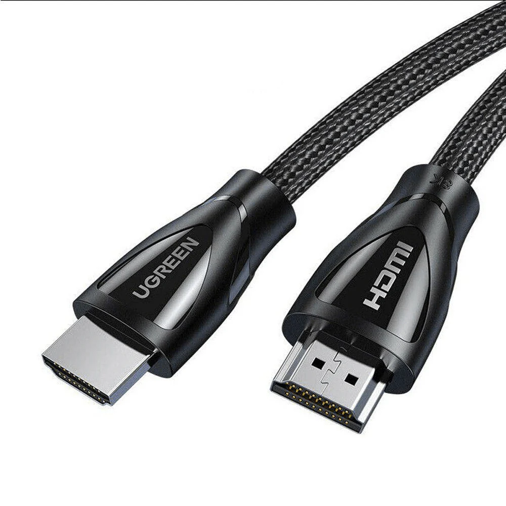 UGREEN HDMI 2.1 BRAIDED 48GBPS MALE/MALE CABLE - 1M