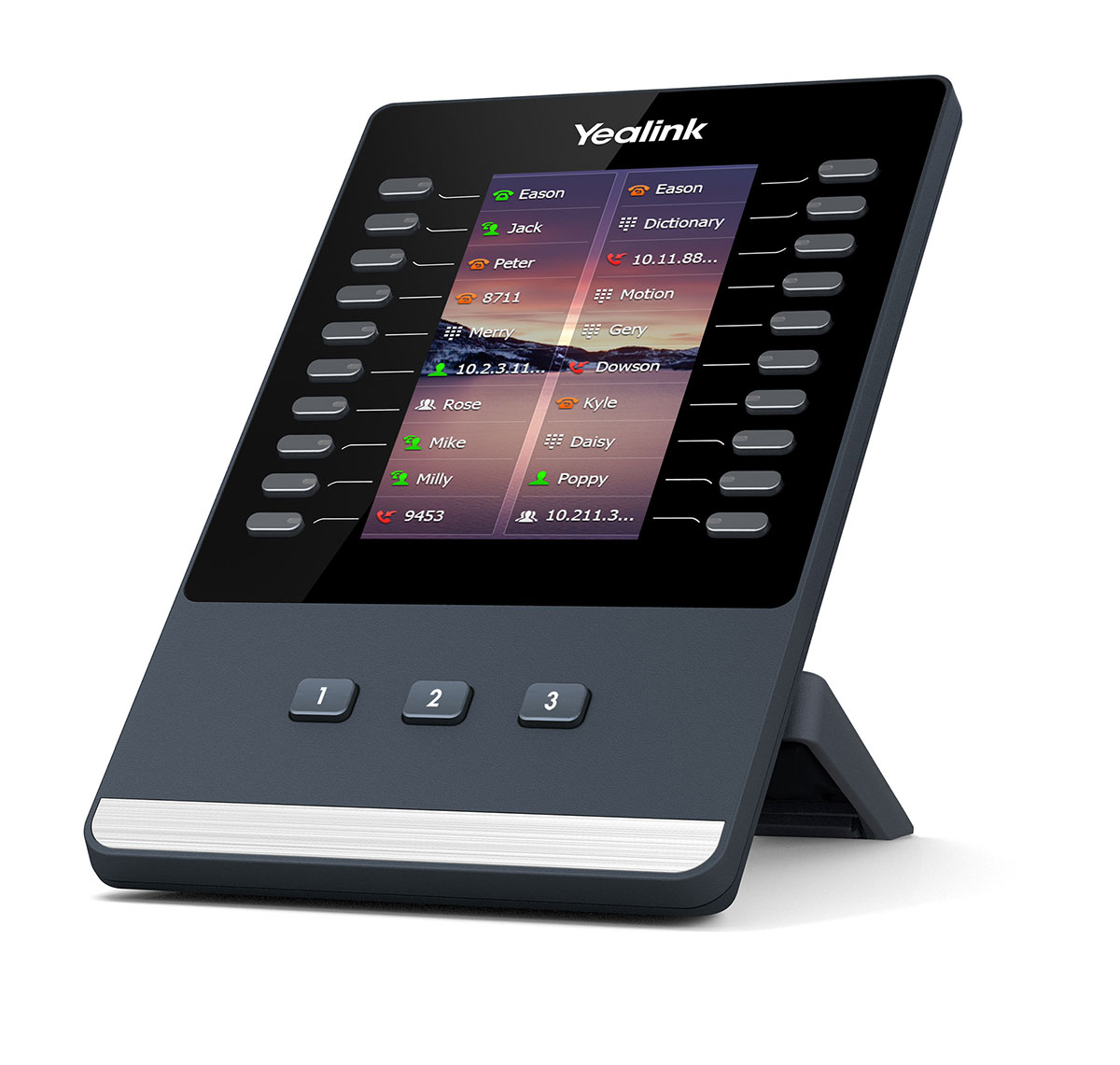 YEALINK LCD EXPANSION MODULE FOR T43U, T46U, T48U PHONES