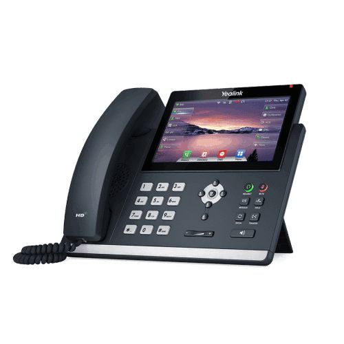 YEALINK GIGABIT IP PHONE , 7"  TOUCH LCD, DUAL USB PORTS,2 ETHERNET PORTS, 16 X SIP ACCOUNTS, (UH36 MONO AND DUO SUPPORTED)