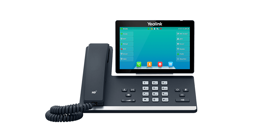 PREMIUM-LEVEL PHONE, 7 COLOR TOUCH DISPLAY, FULLY ADJUSTABLE, 29 TOUCH KEYS