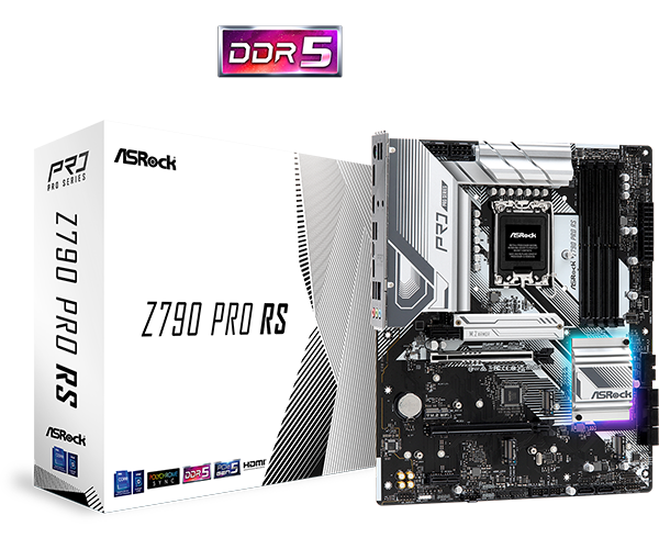 ASROCK INTEL Z790 PRO RS SOCKET 1700 ATX MOTHERBOARD
