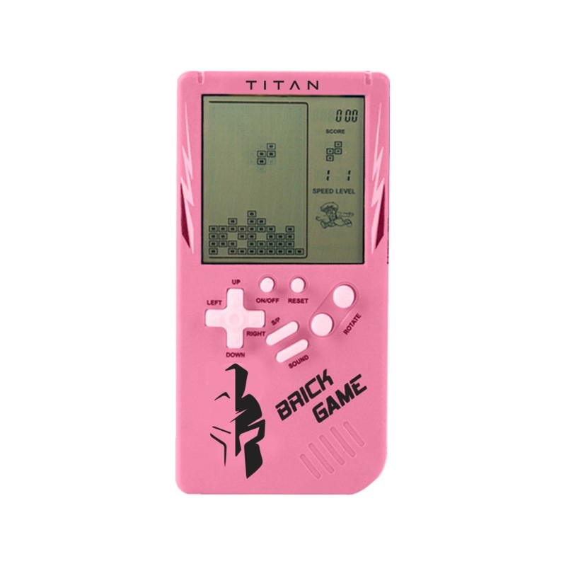 Titan - Brick Game Portable - Pink