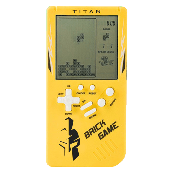 Titan - Brick Game Portable - Yellow