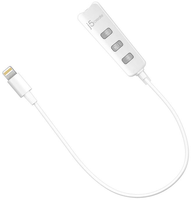 J5 JLA160W Lightning->3.5mm