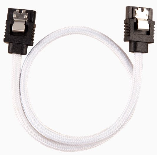 Corsair Sata 30cm Whi Straig