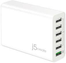 J5 JUP60 5+1xQ.C USB charger