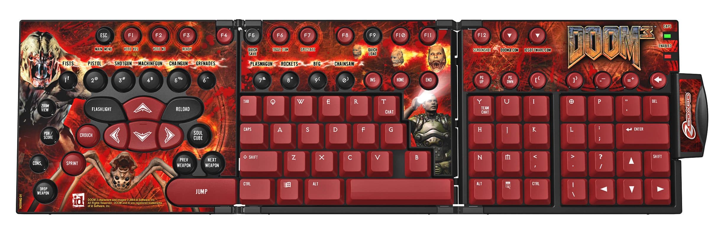 ZBOARD KEYSET DooM3