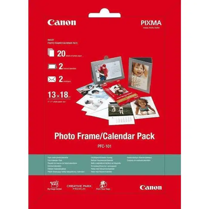 Canon PFC-101 5X7" 20s + frame