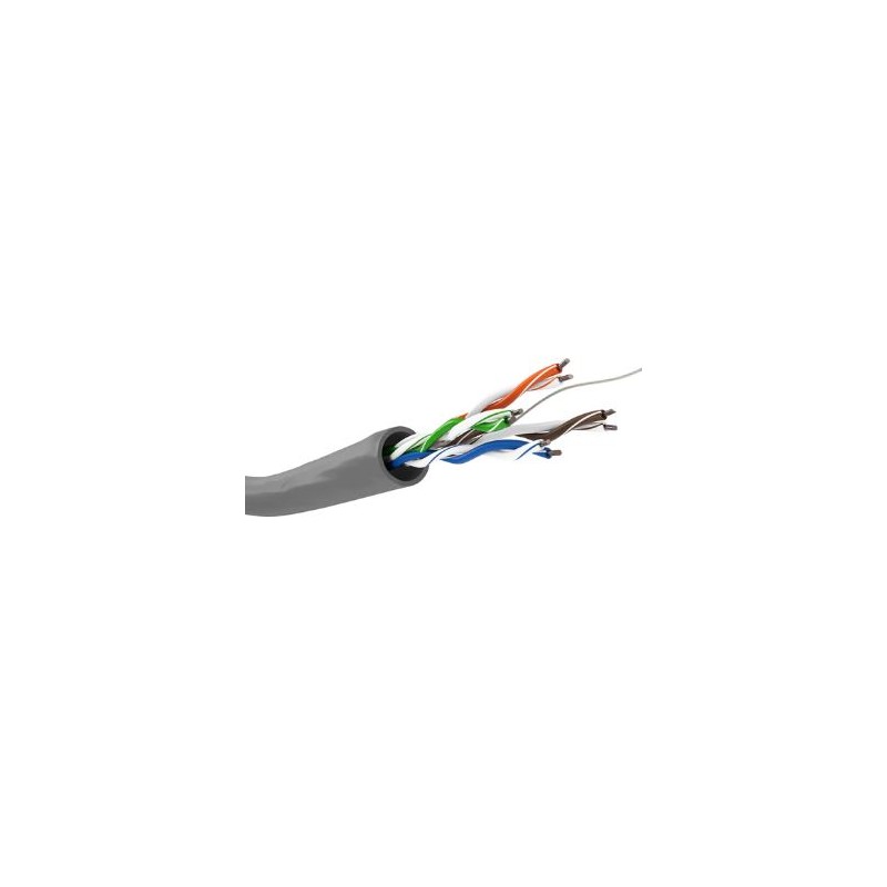 Goobay CAT 5e Network CCA Solid U/UTP 305m Cable - Grey