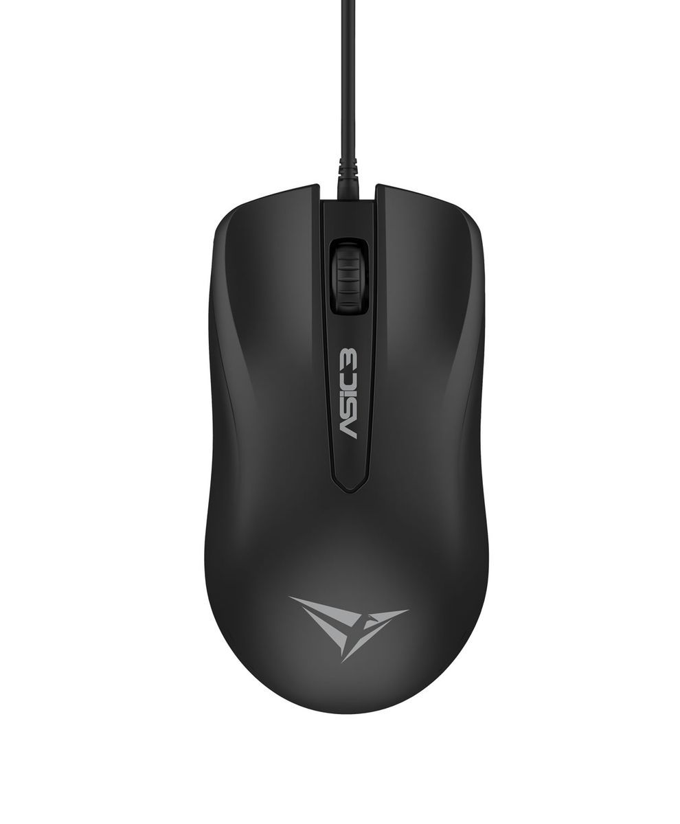 Alcatroz Asic 3 Optical Wired Mouse - Black