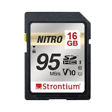 Strontium 16GB SD Card C10 Strontium