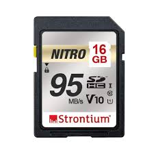Strontium 16GB SD Card Nitro Strontium