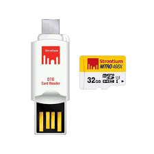 Strontium 32GB Micro SD Card Nitro W Otg