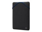 HP Accessories HP Protective Reversible 15.6 inch Sleeve Black - Blue - Image 2