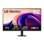 LG UltraFine 32 QHD IPS Monitor 100Hz with USB - C