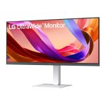 LG UltraWide 34 FHD IPS White Monitor 100Hz USB - C incl Speaker