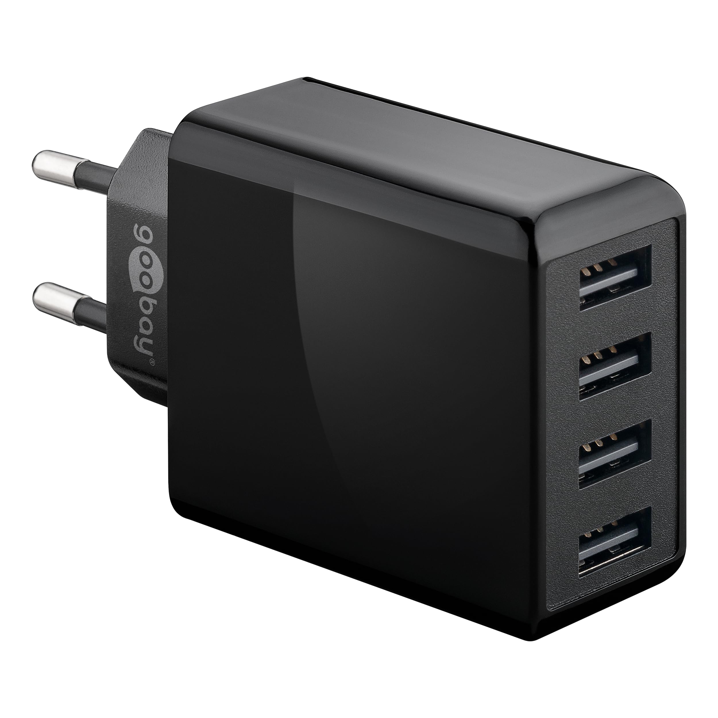 Goobay 30W 4 – Port USB Charger – Black