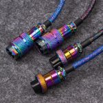 Keychron Premium Coiled Aviator USB Cable Type - C + USB - A Adapter Detachable Aviator Connector 108 cm - Image 4