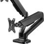 Goobay Double Monitor Mount with Gas Spring for monitors between 17 and 32
