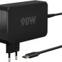 Goobay USB - C 90w Charger for Laptops - Black