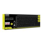 Port Connect Tough Office USB Keyboard - Black - Image 11