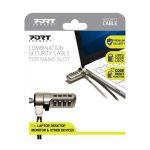Port Connect Nano Slot Security Combination Cable - Image 7