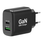 Port Connect 65W GaN Type - C and USB - A Fast Charger
