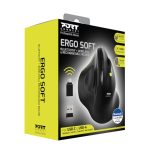 Port Connect 2.4GHz Wireless ERGO SOFT Bluetooth Rechargeable Mouse - Image 8