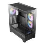 Antec CX700 ARGB ATX Micro - ATX ITX ARGB Mid - Tower Gaming Chassis - Black - Image 5